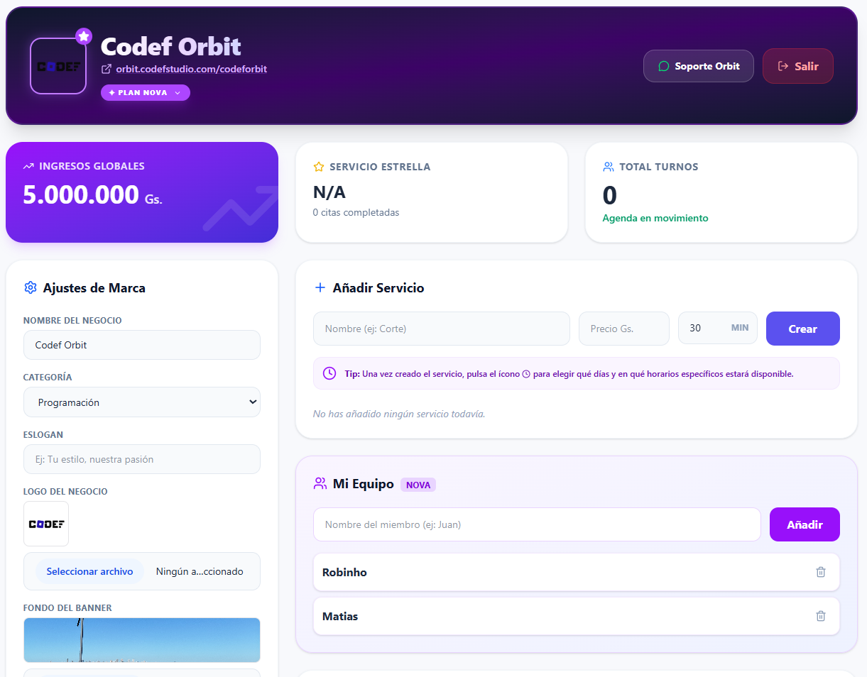 CODEF Orbit Preview
